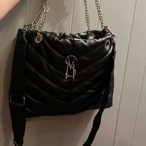 SOLD!!! Steve Madden BRITTA Black shoulder bag.